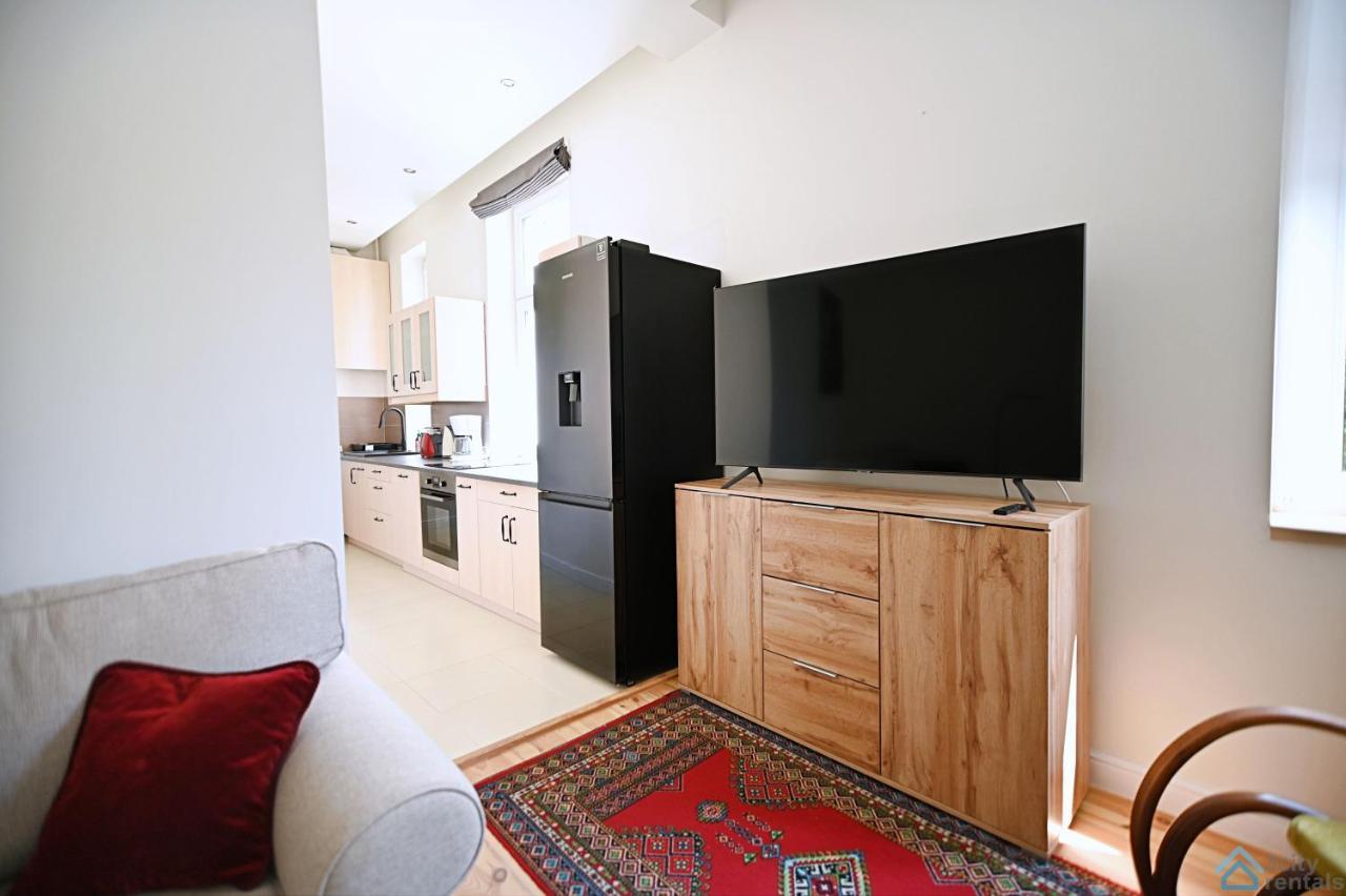 Beige And Red 3City Studio In Sopot With Outdoor Parking By Noclegi Renters Exterior foto